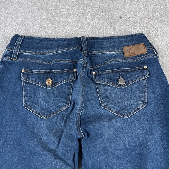Mavi Jeans‎ Womens 29 Blue Malin Bootcut Low Rise Stretch Denim Flap Pockets - Picture 11 of 15